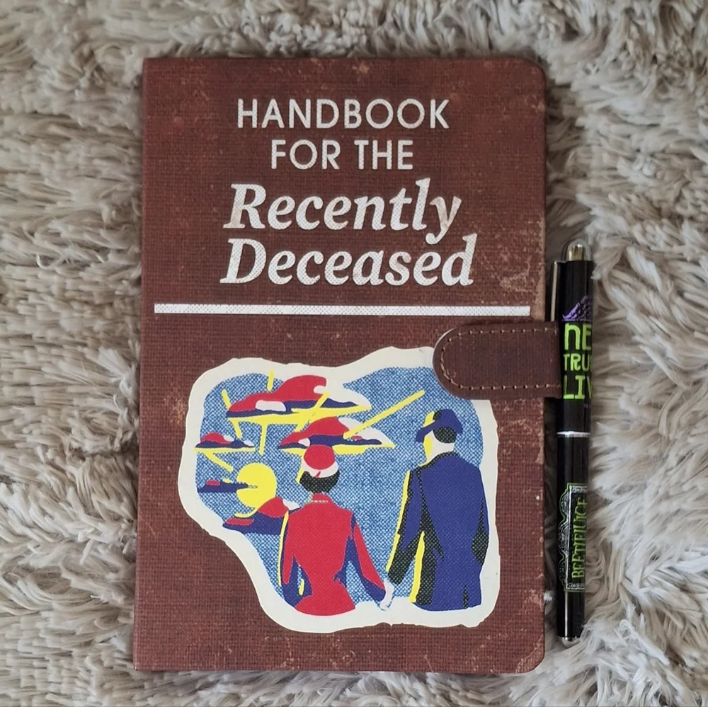 Beetlejuice Handbook for the Recently Deceased Journal & Pen